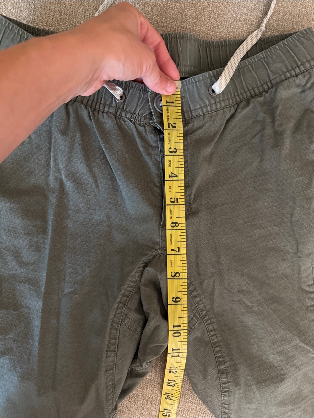 Vuori Ripstop Climber Pant Olive Green XS/S - Picture 7 of 7